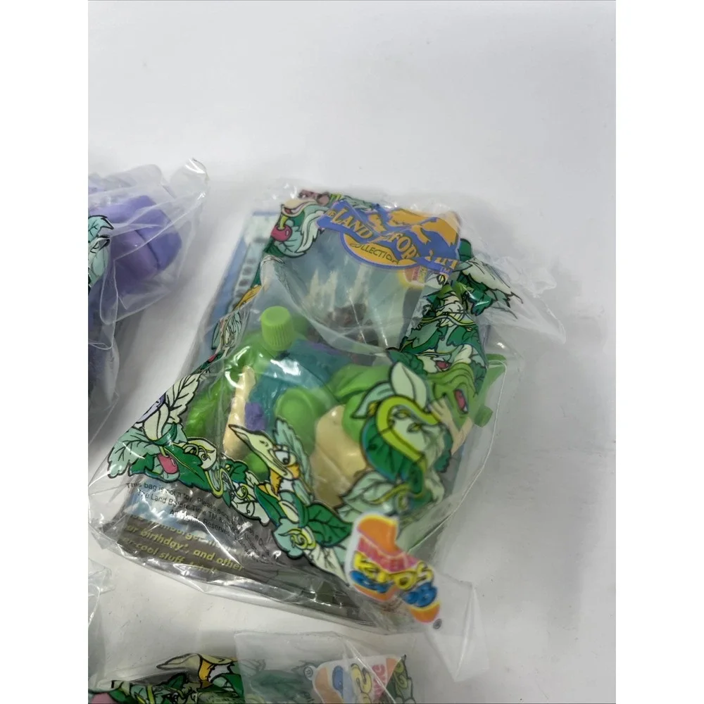 The land before time Burger King Kids Club Complete Set,  Lot Of 6 New